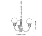 Valdora Globe Chandelier