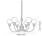 Valdora Globe Chandelier