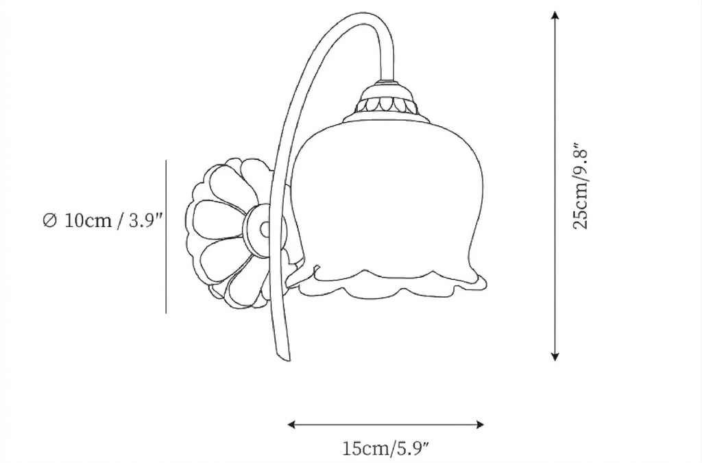 Valley Flower Wall Lamp