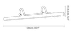 Valmorin Twin Arm Vanity Wall Light