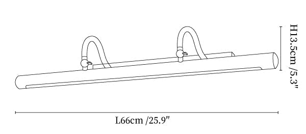 Valmorin Twin Arm Vanity Wall Light