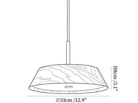 Varen Wood Pendant Lamp