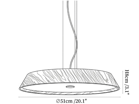 Varen Wood Pendant Lamp