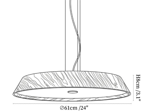 Varen Wood Pendant Lamp