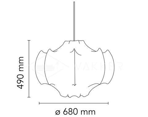 Veil Cocoon Pendant Lamp
