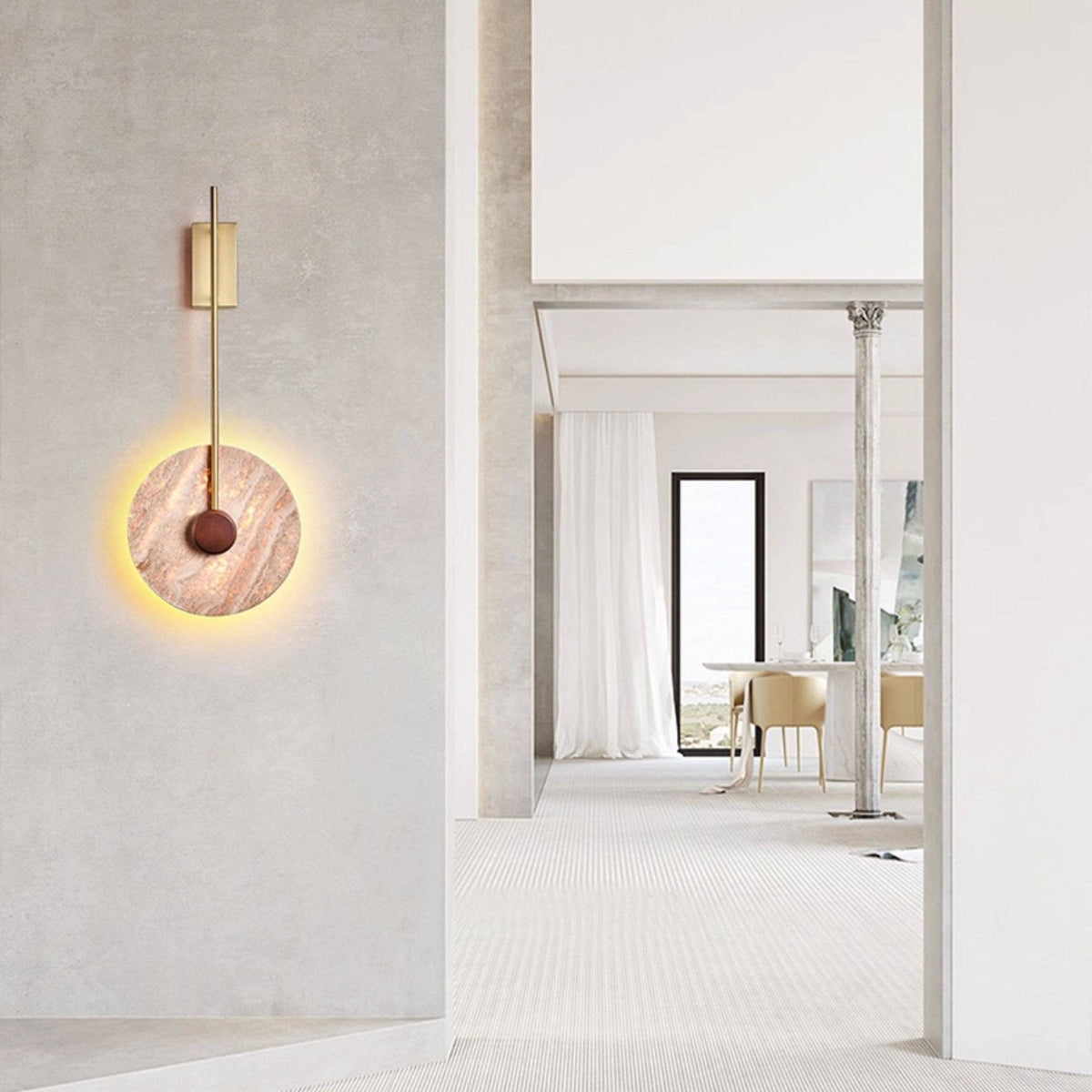 Veil Alabaster Wall Lamp