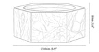 Vela Cube Marble Candle Holder