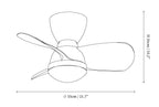 Velis Ceiling Fan Light
