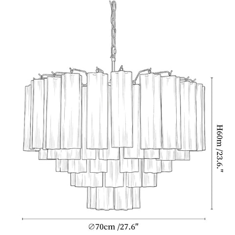 Vellune Cascade Chandelier