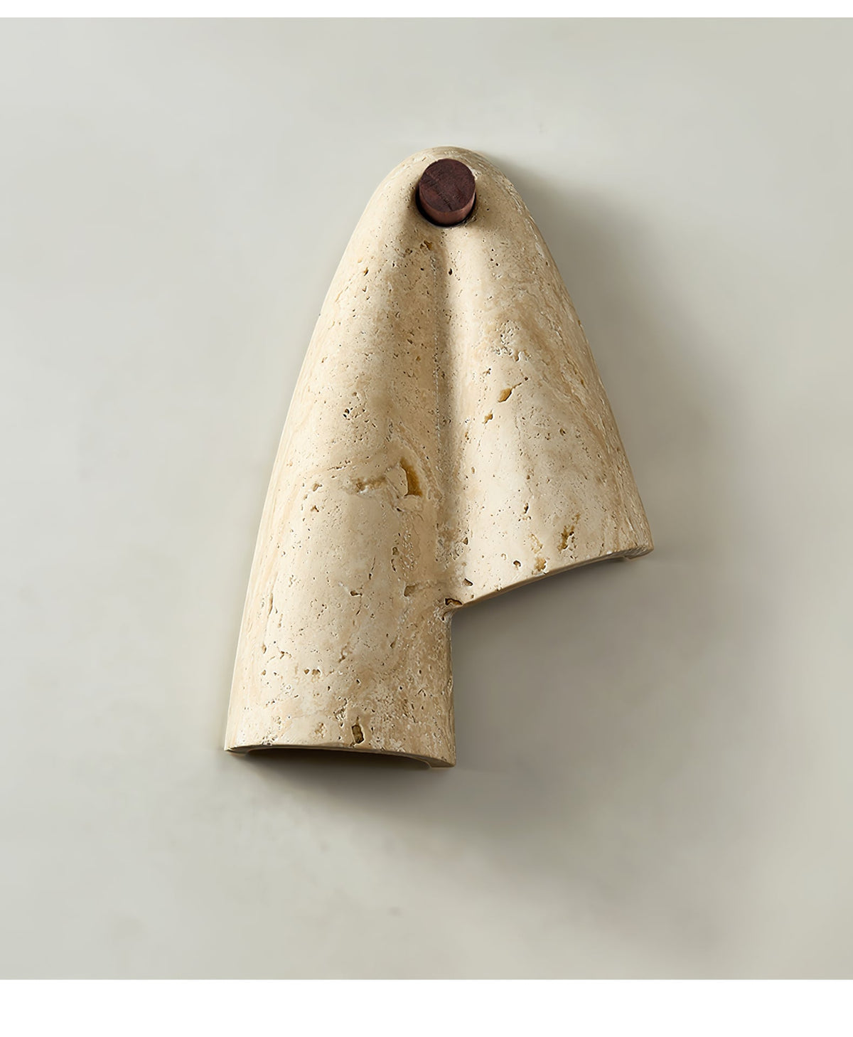 Velo Draped Stone Sconce