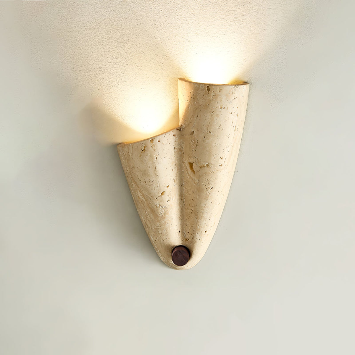 Velo Draped Stone Sconce