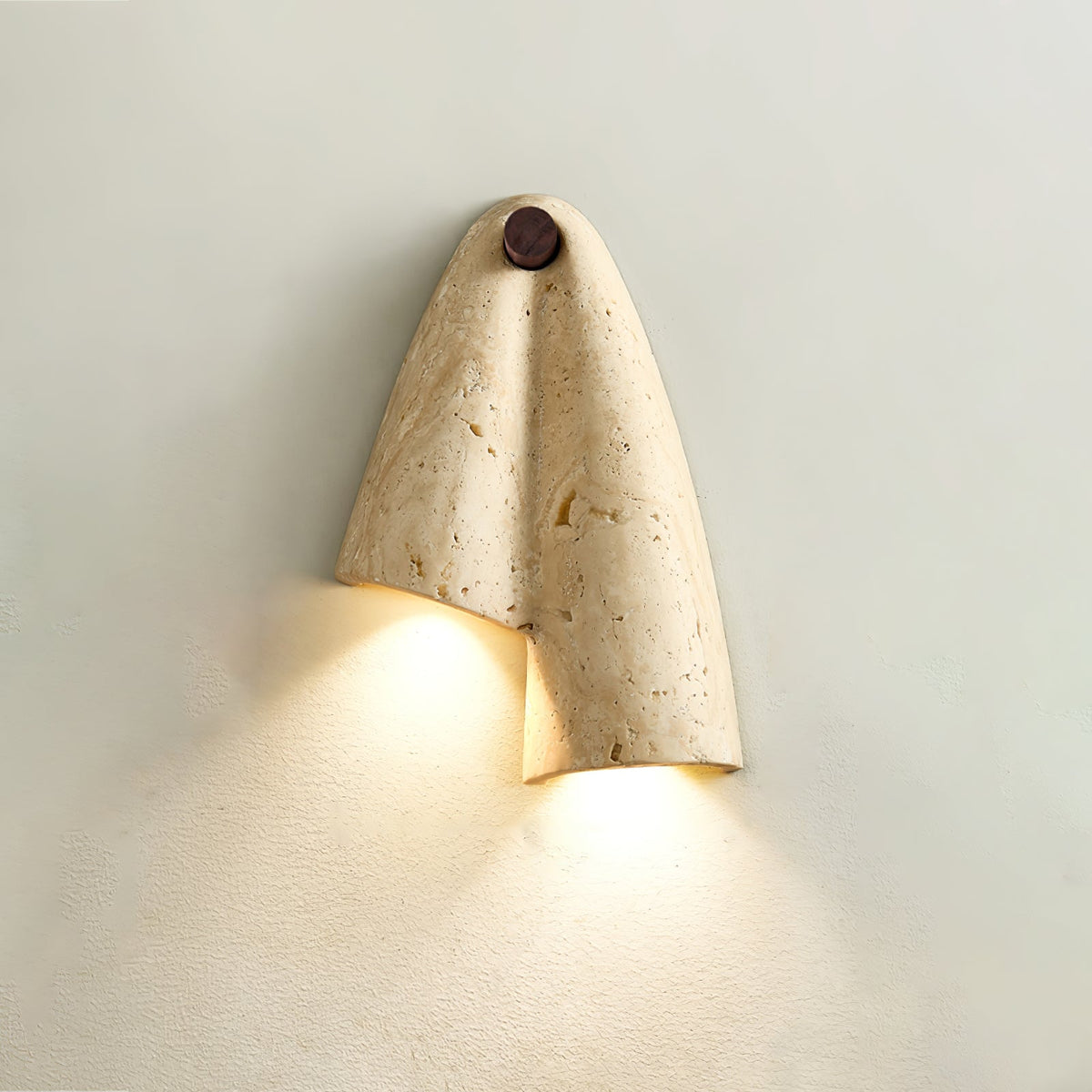 Velo Draped Stone Sconce