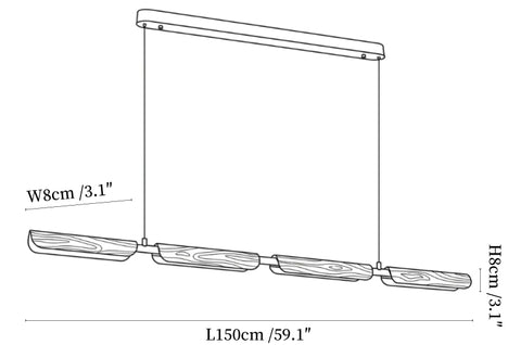 Velora Linear Pendant Light