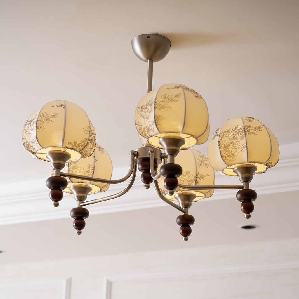 Velvet Petal Chandelier
