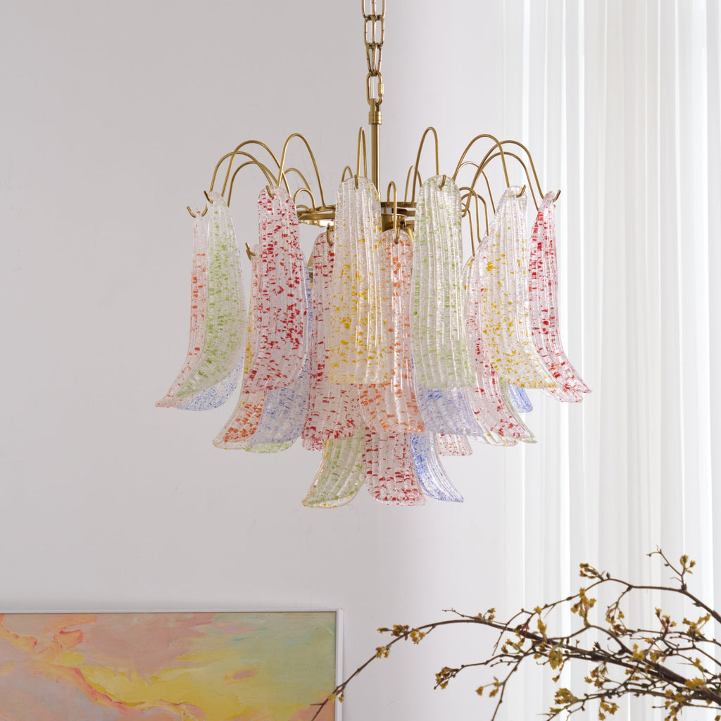 Venini Murano Glass Chandelier
