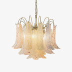 Venini Colorful Murano Glass Chandelier