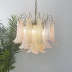Venini Colorful Murano Glass Chandelier