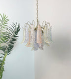 Venini Colorful Murano Glass Chandelier