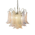 Venini Colorful Murano Glass Chandelier