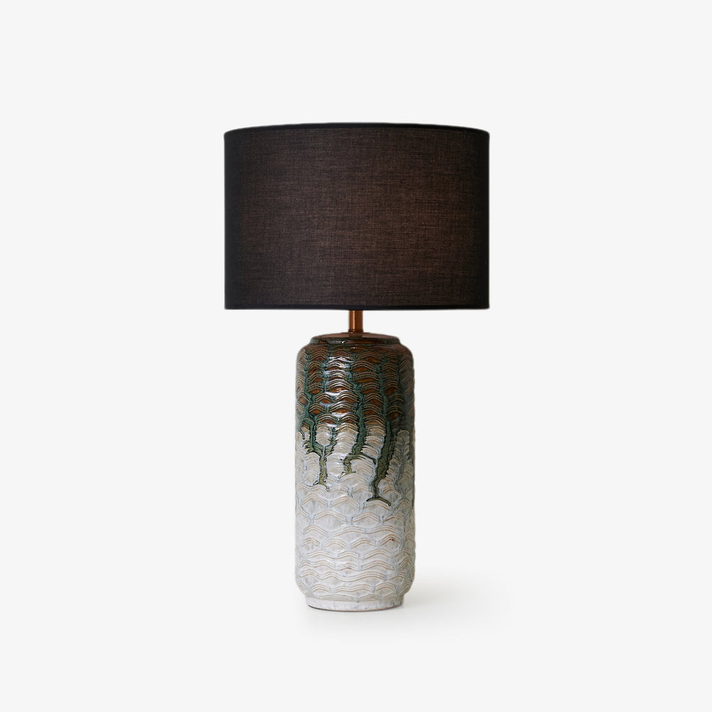 Verde Drip Ceramic Table Lamp