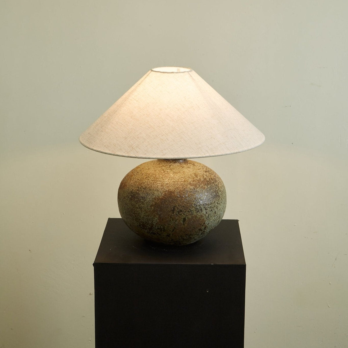 Verdigris Echo Table Lamp