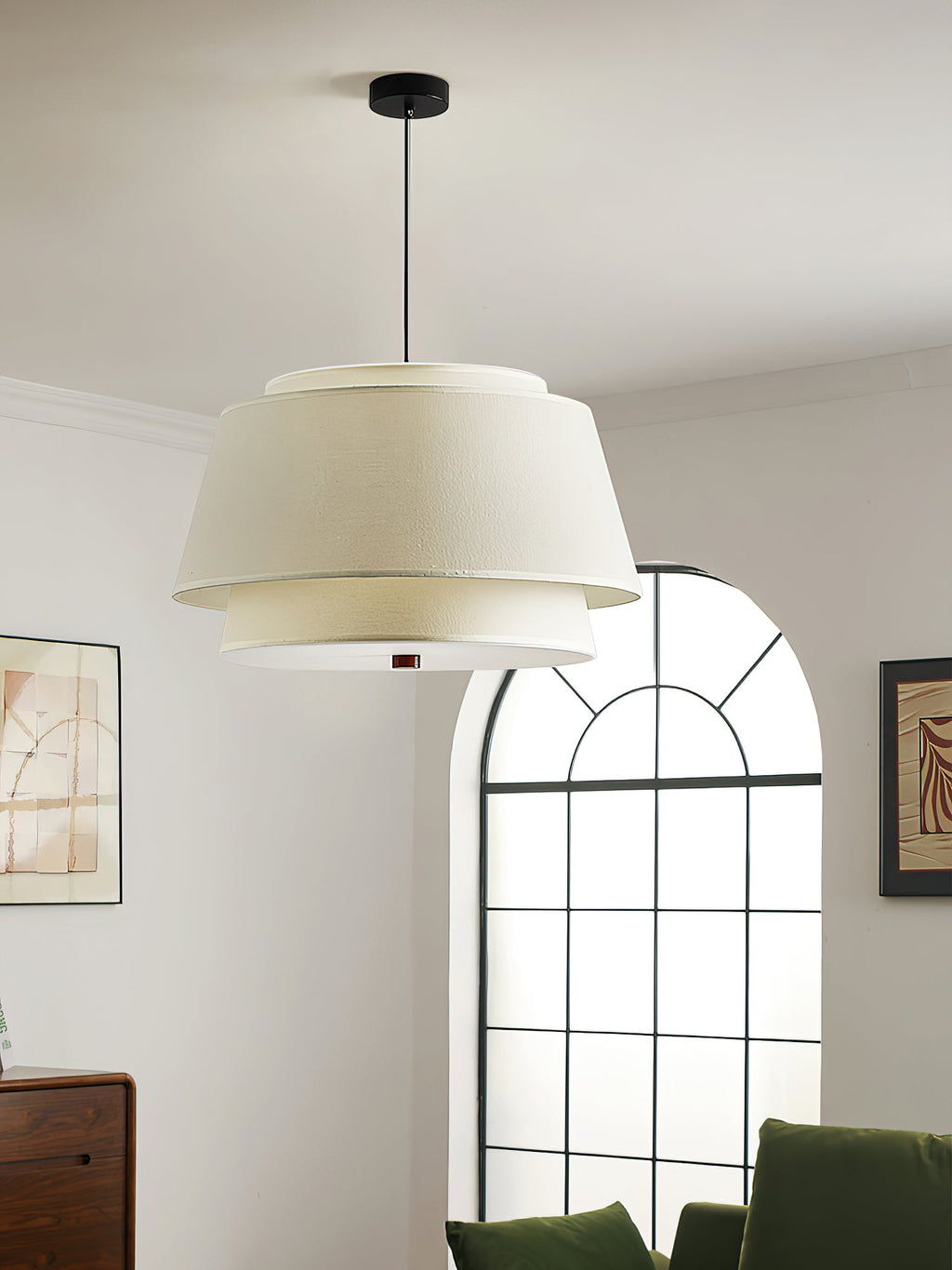 Verdura Drum Pendant Light