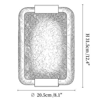 Verella Cast Resin Wall Sconce