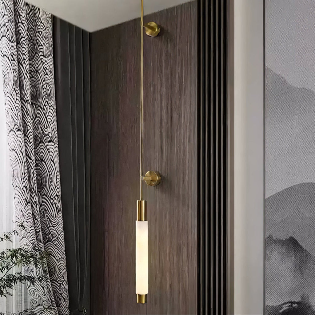 Verita Alabaster Wall Sconce