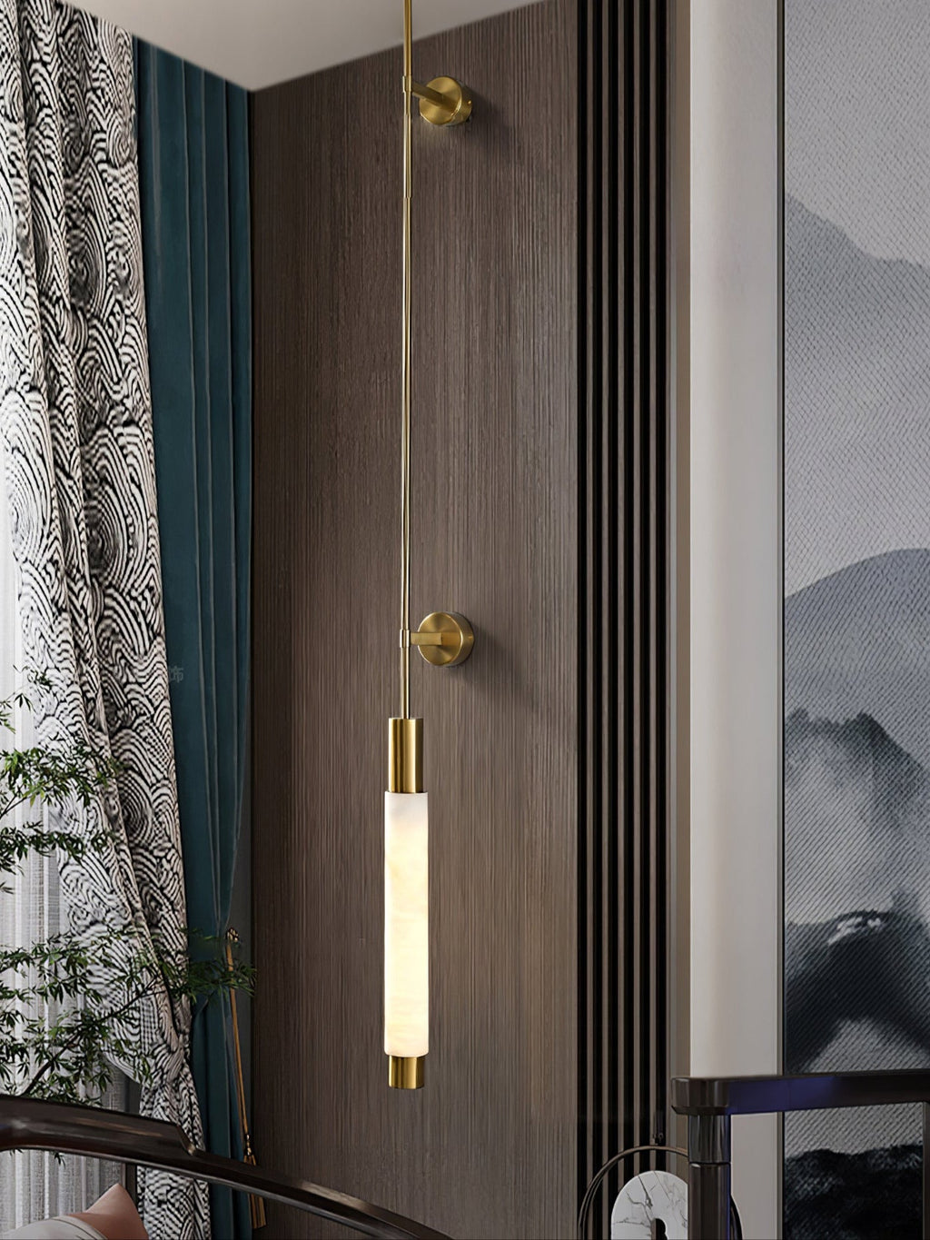 Verita Alabaster Wall Sconce