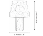 Verona Alabaster Table Lamp