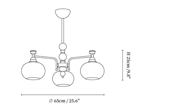 Verona Halo Chandelier