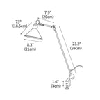 Versa Glide Clamp Table Lamp