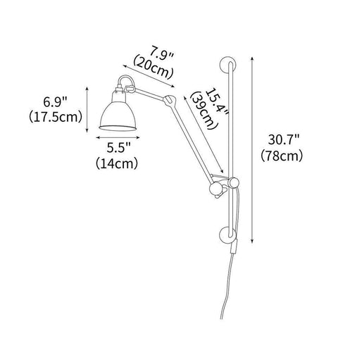 Versa Glide G214 Wall Light