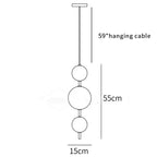 Vertical Globe Pendant Lamp