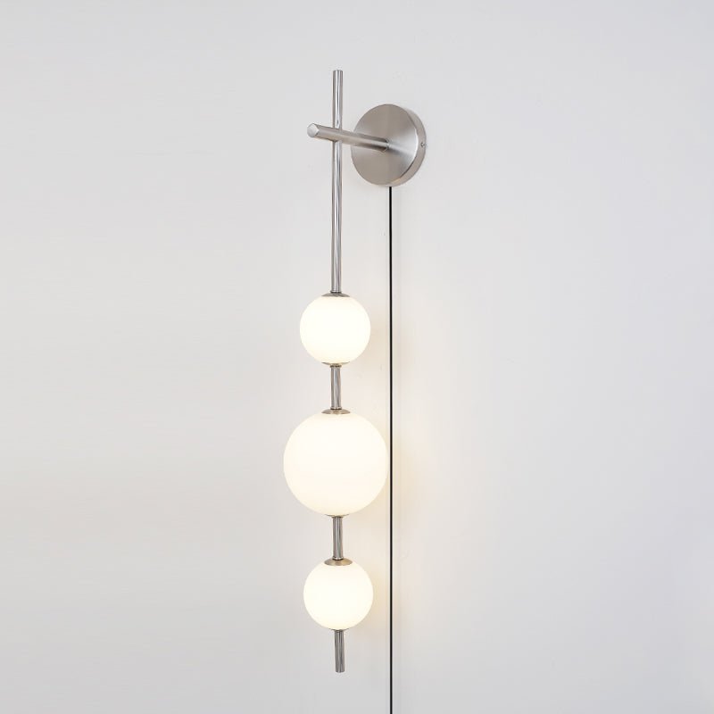 Vertical Globe Plug - in Wall Lamp
