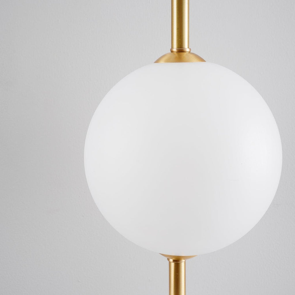 Vertical Globe Plug - in Wall Lamp
