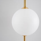 Vertical Globe Plug - in Wall Lamp