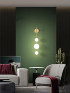 Vertical Globe Plug - in Wall Lamp