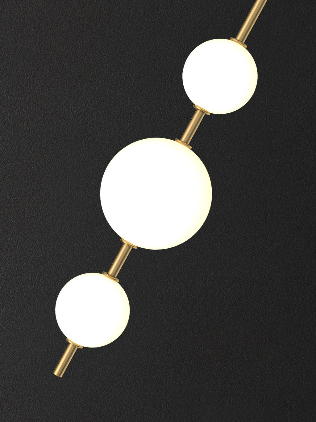 Vertical Globe Plug - in Wall Lamp