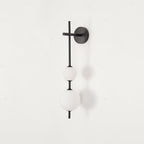 Vertical Globe Plug - in Wall Lamp