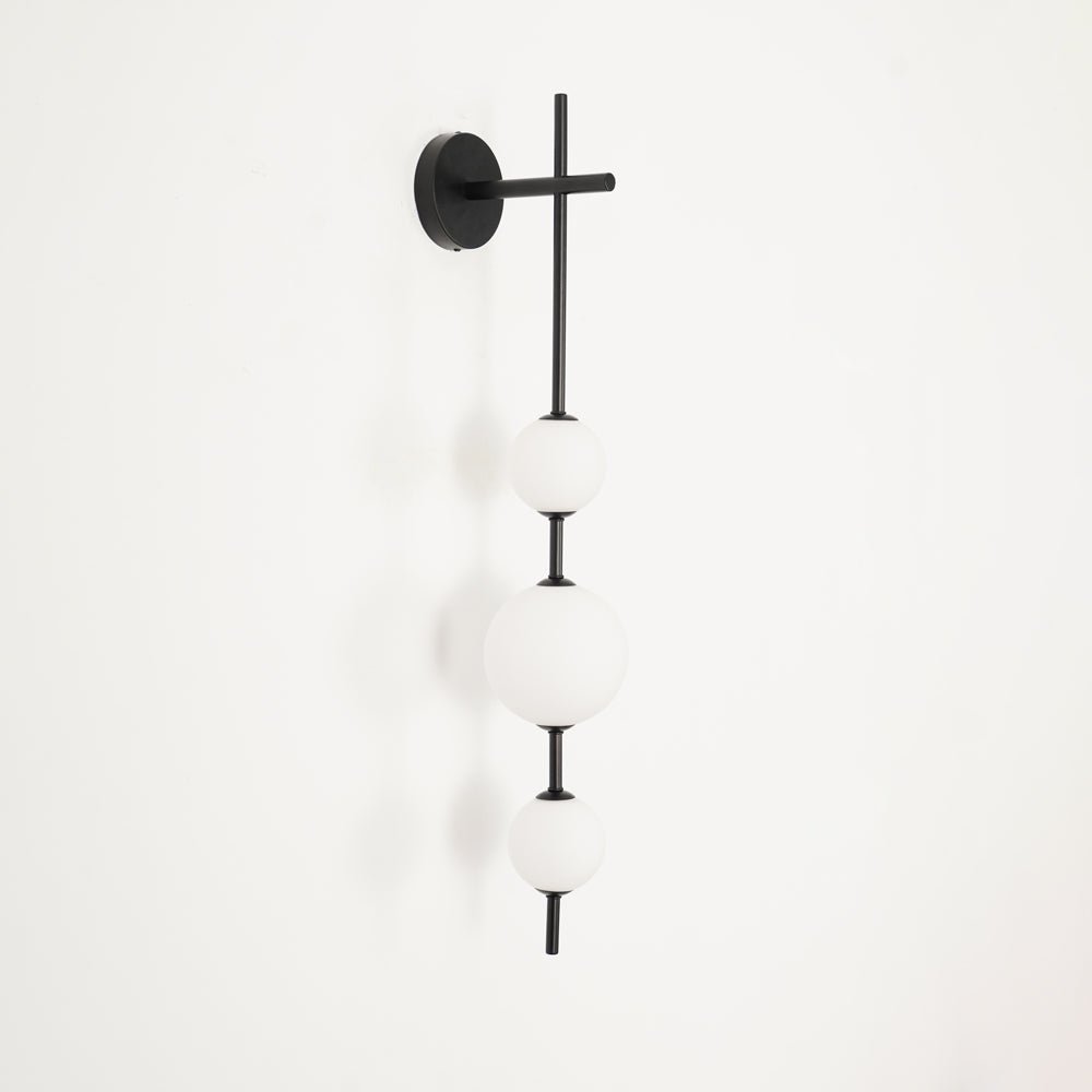 Vertical Globe Plug - in Wall Lamp