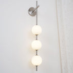 Vertical Globe Plug - in Wall Lamp