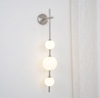 Vertical Globe Plug - in Wall Lamp