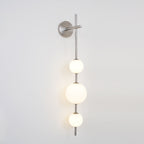Vertical Globe Plug - in Wall Lamp