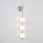 Vertical Globe Plug - in Wall Lamp