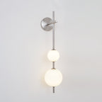 Vertical Globe Plug - in Wall Lamp
