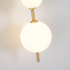 Vertical Globe Plug - in Wall Lamp