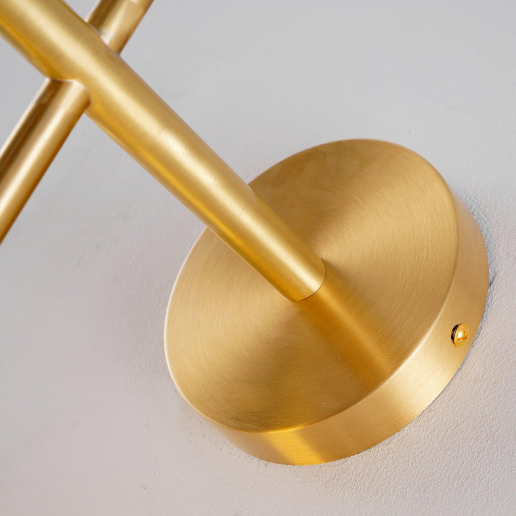 Vertical Globe Plug - in Wall Lamp