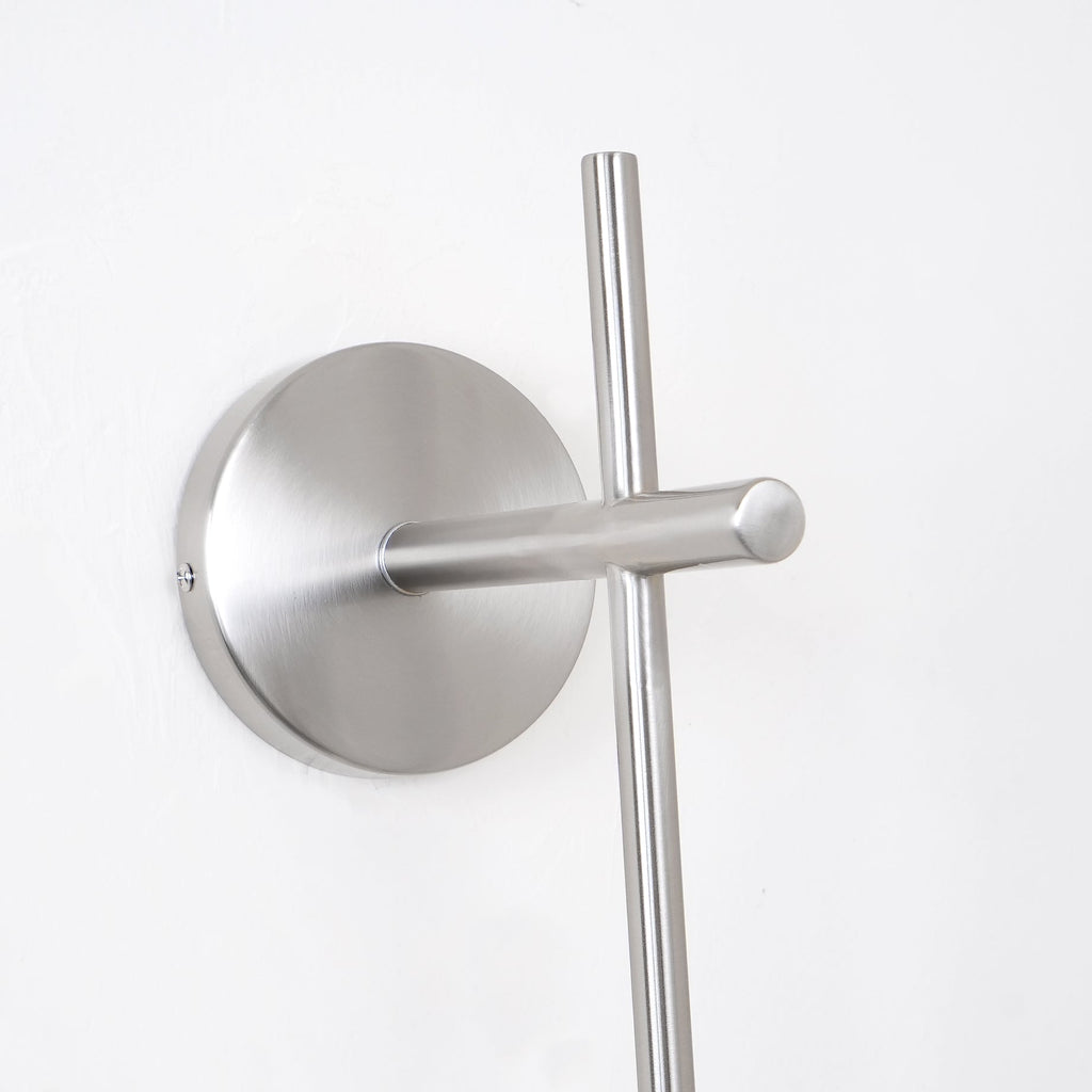 Vertical Globe Plug - in Wall Lamp