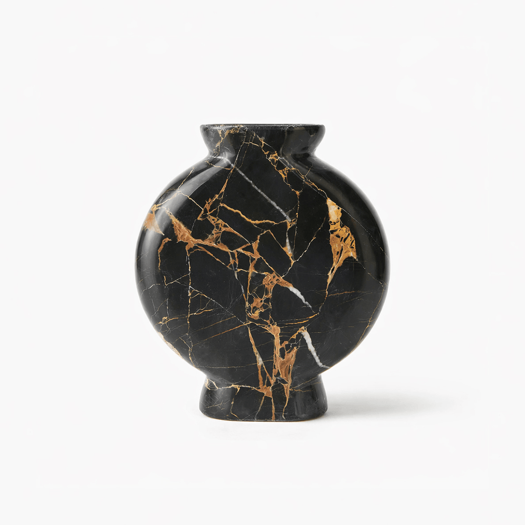 Vetra Noir Marble Vase